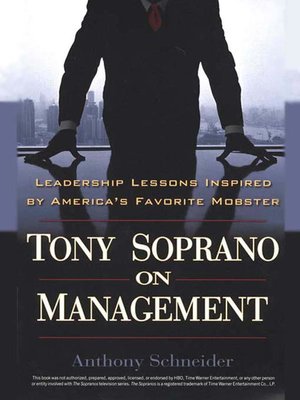 cover image of Tony Soprano on Management